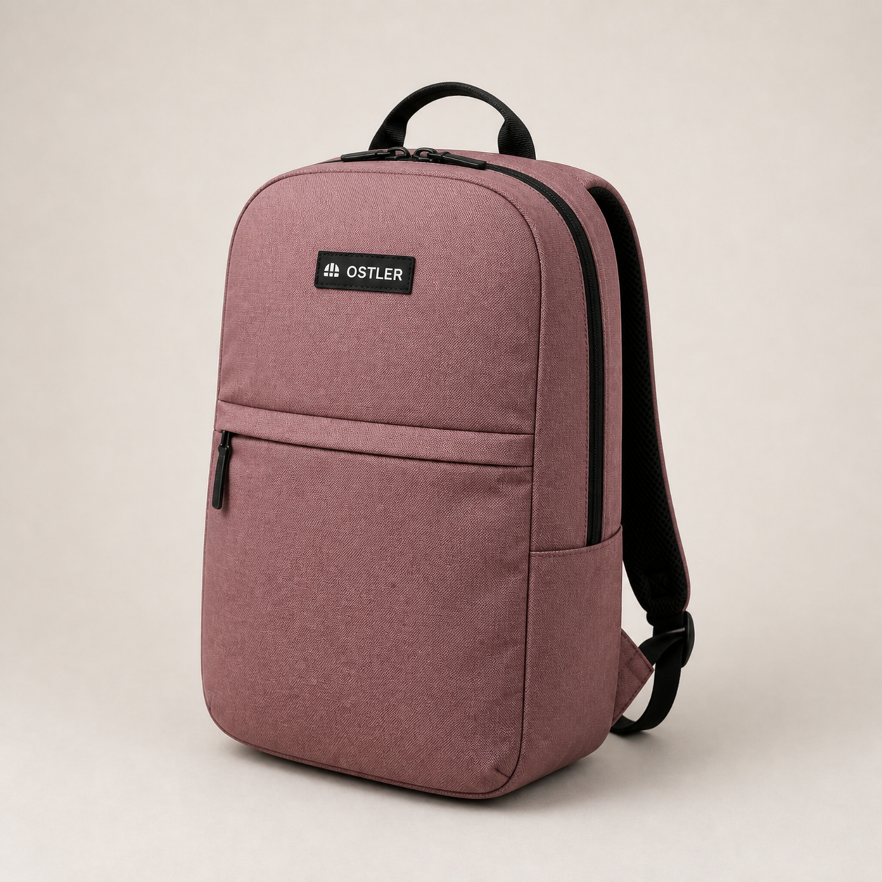 Daily Commuter Pack 20L in Rosewood, three-quarter view