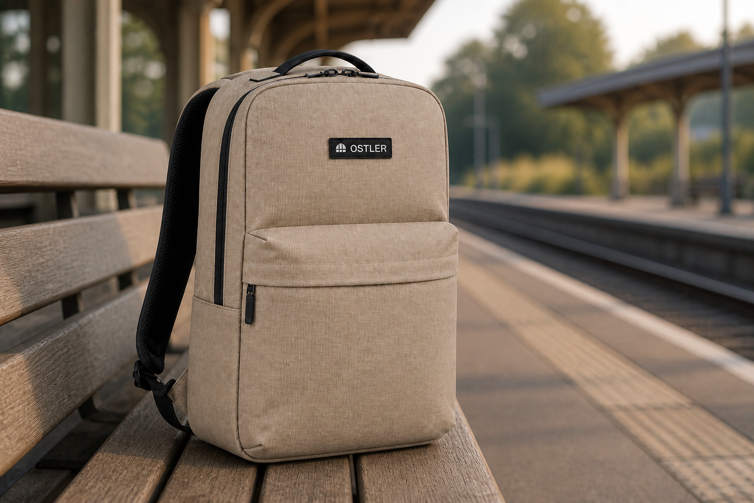 Daily Daypack 16L in Sand, lifestyle view