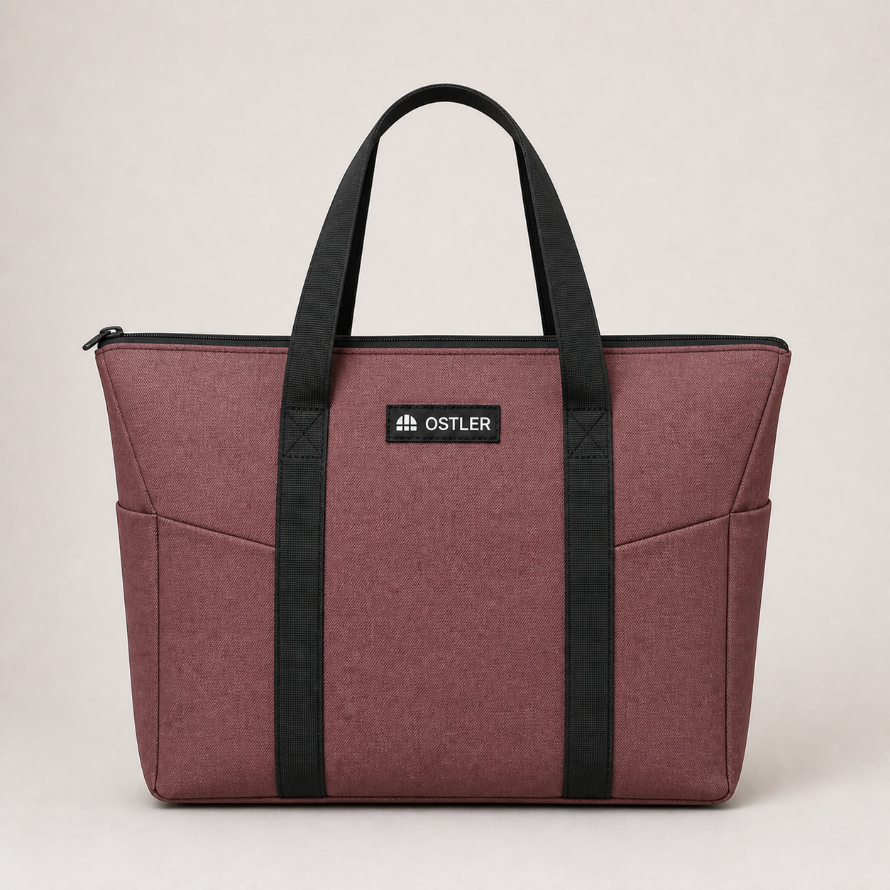 Daily Laptop Tote 14L in Rosewood, front view