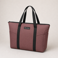 Daily Laptop Tote 14L in Rosewood, three-quarter view
