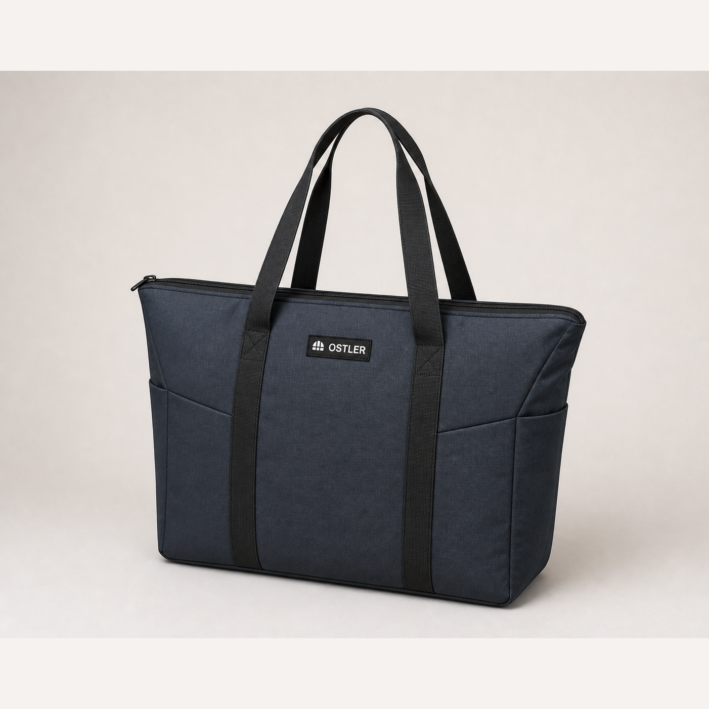 Daily Laptop Tote 14L in Slate, three-quarter view