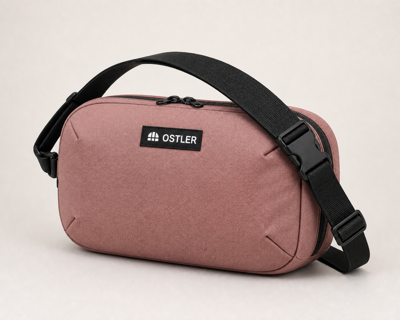 Daily Sling 6L in Rosewood, three-quarter view