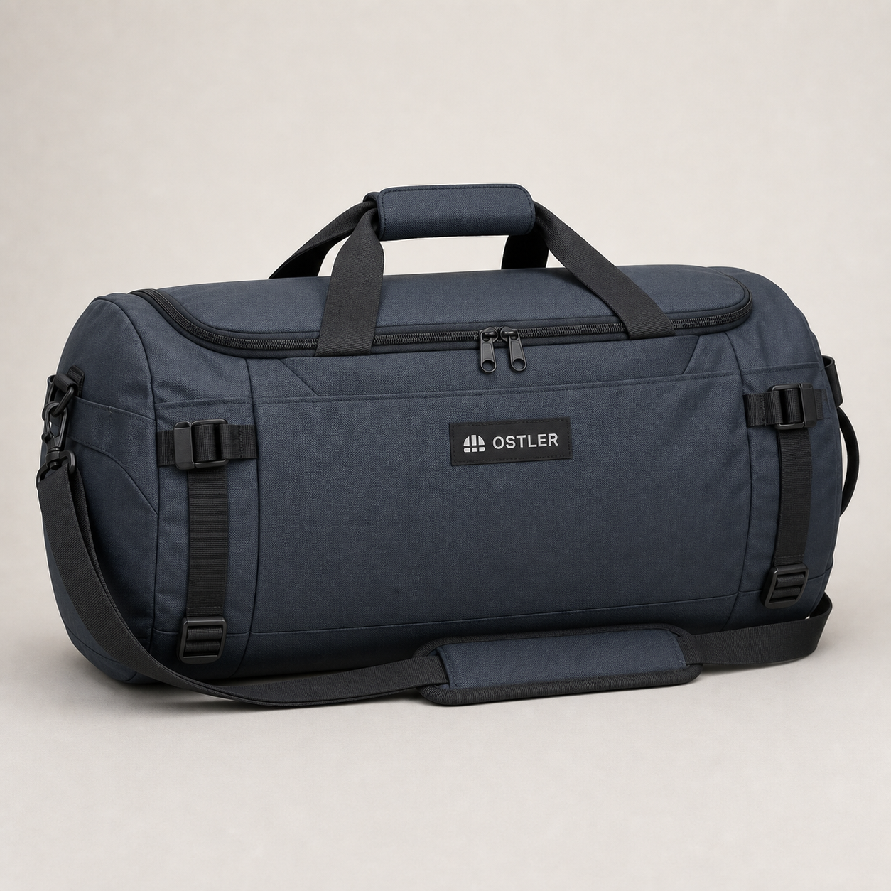 Haul Weekender Duffel 40L in Slate, three-quarter view
