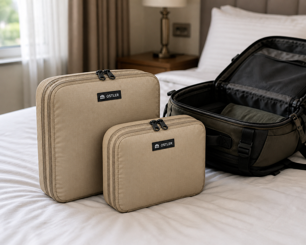 Kit Compression Cube Set (2) in Sand, lifestyle view