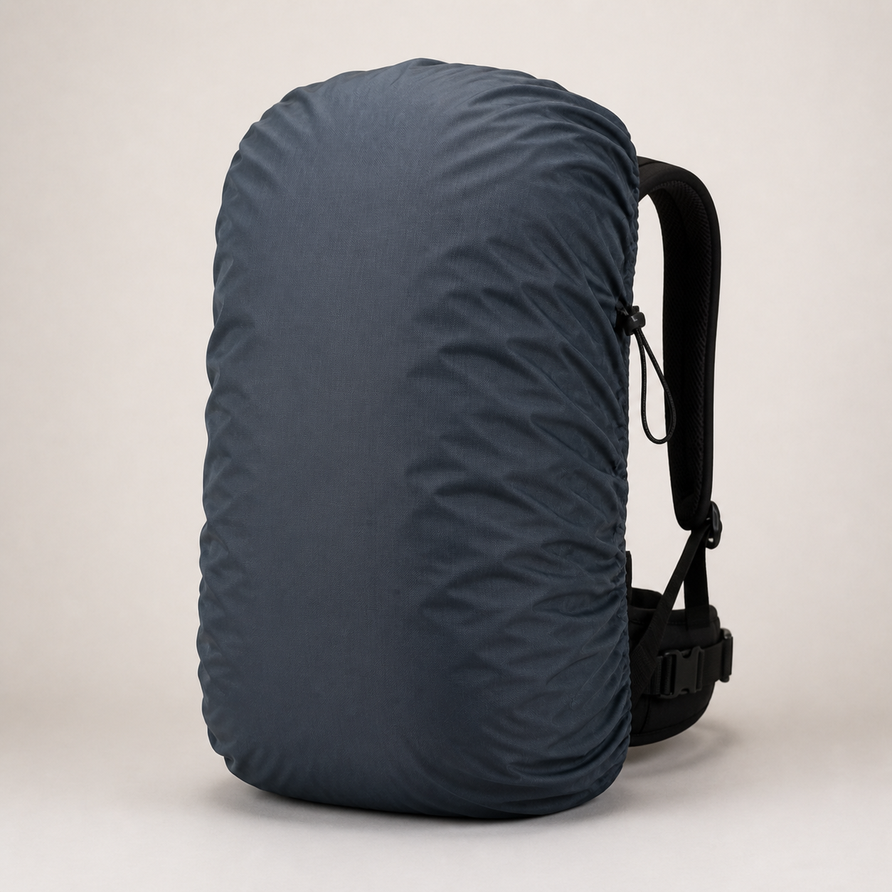 Kit Rain Cover in Slate, three-quarter view