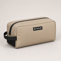 Kit Shoe Bag in Sand, three-quarter view