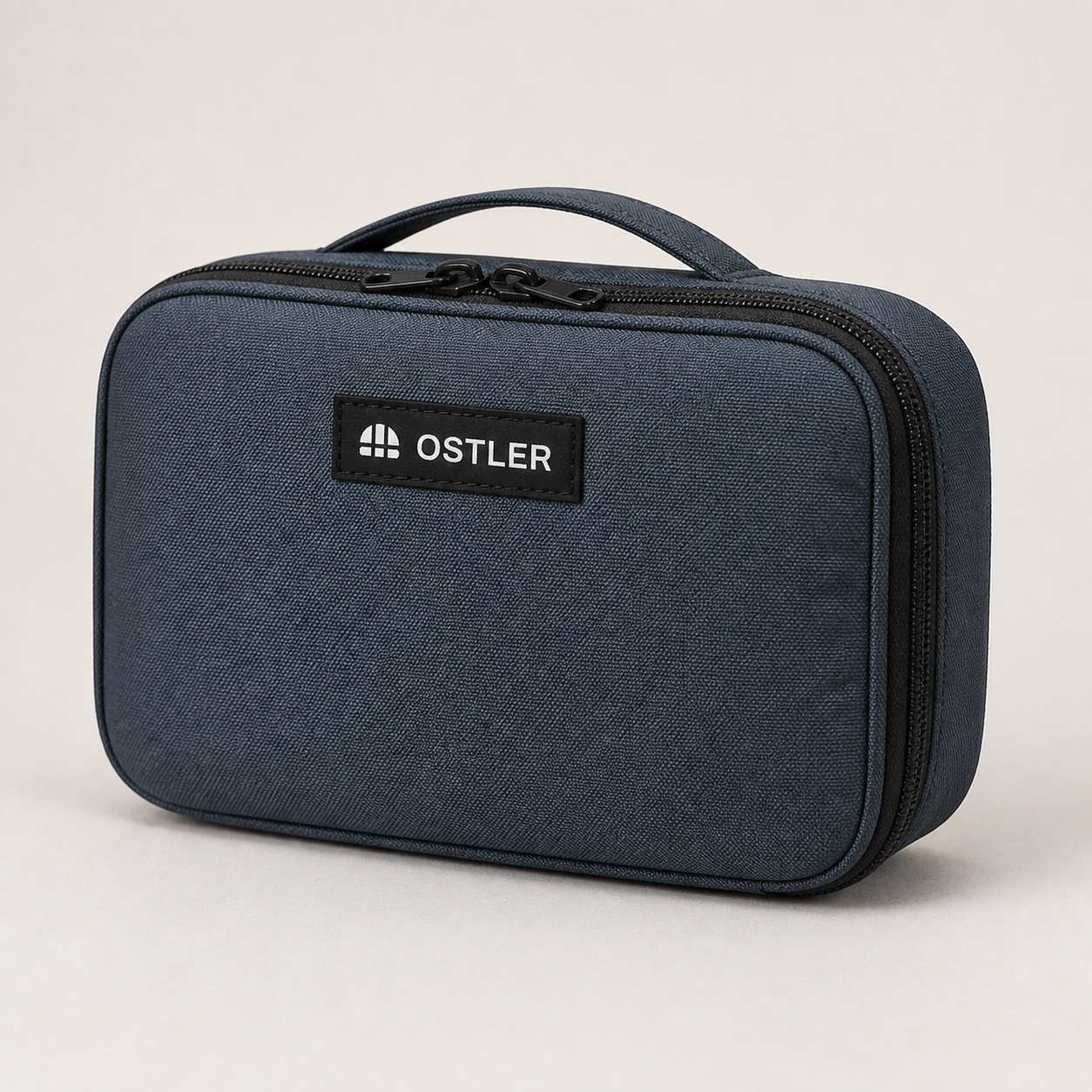 Kit Tech Pouch 2L in Slate, three-quarter view