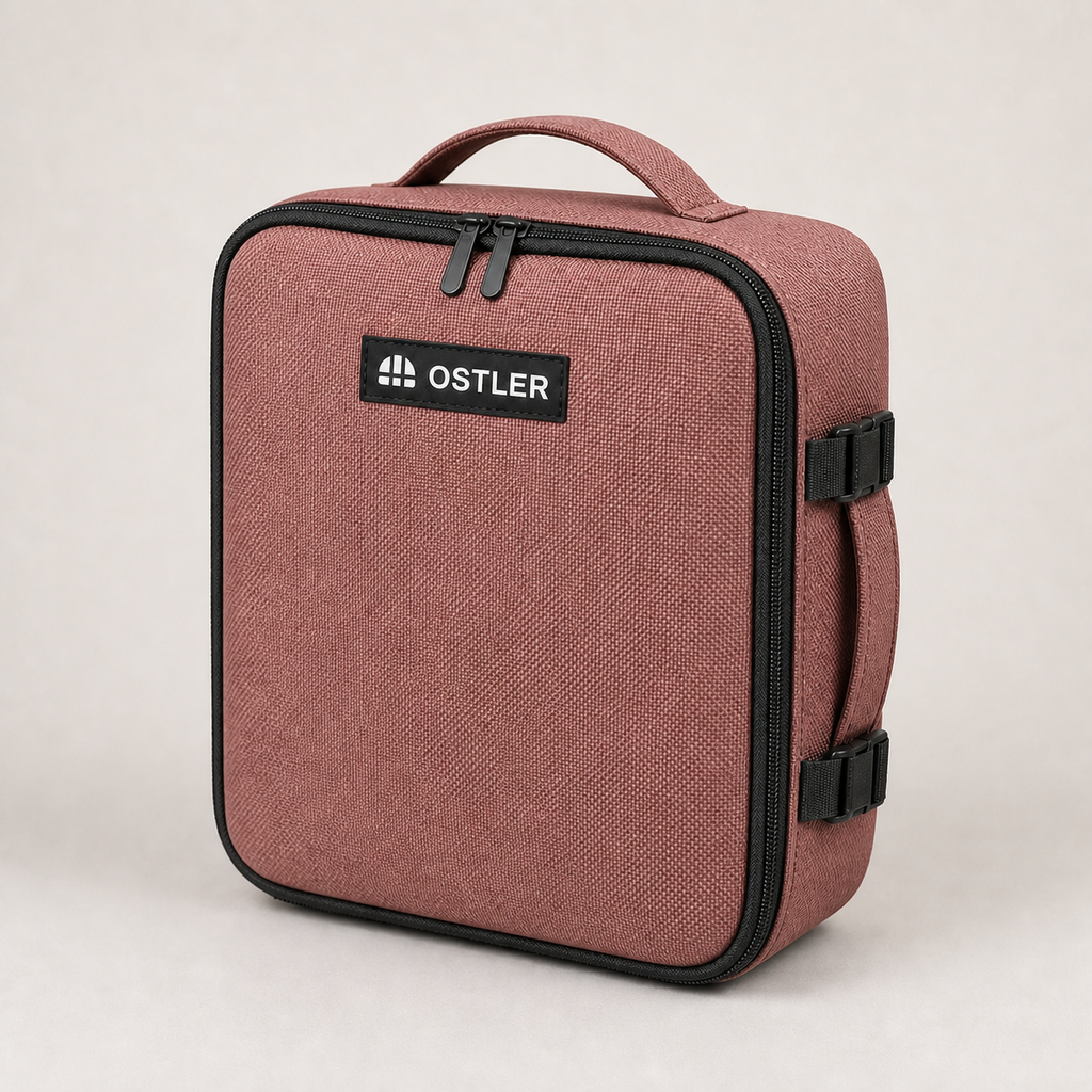 Kit Toiletry Kit 3L in Rosewood, three-quarter view
