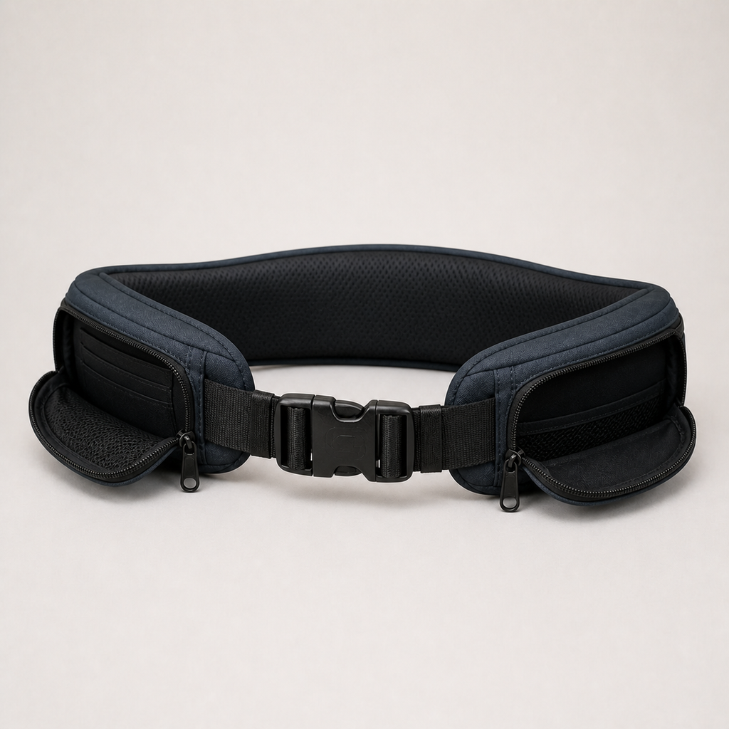 Transit Replacement Hip Belt in Slate, open view
