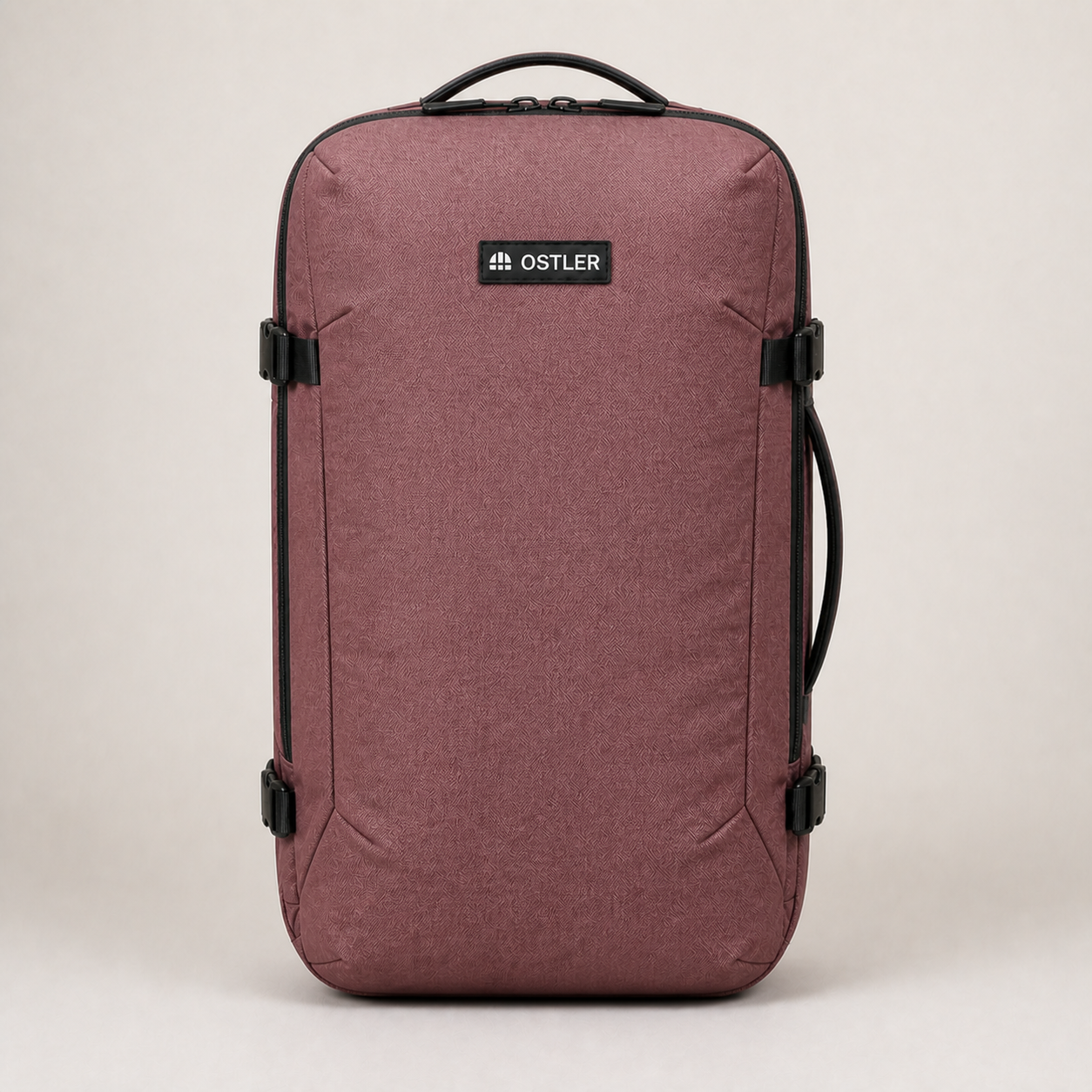 Transit Travel Pack 25L in Rosewood, front view
